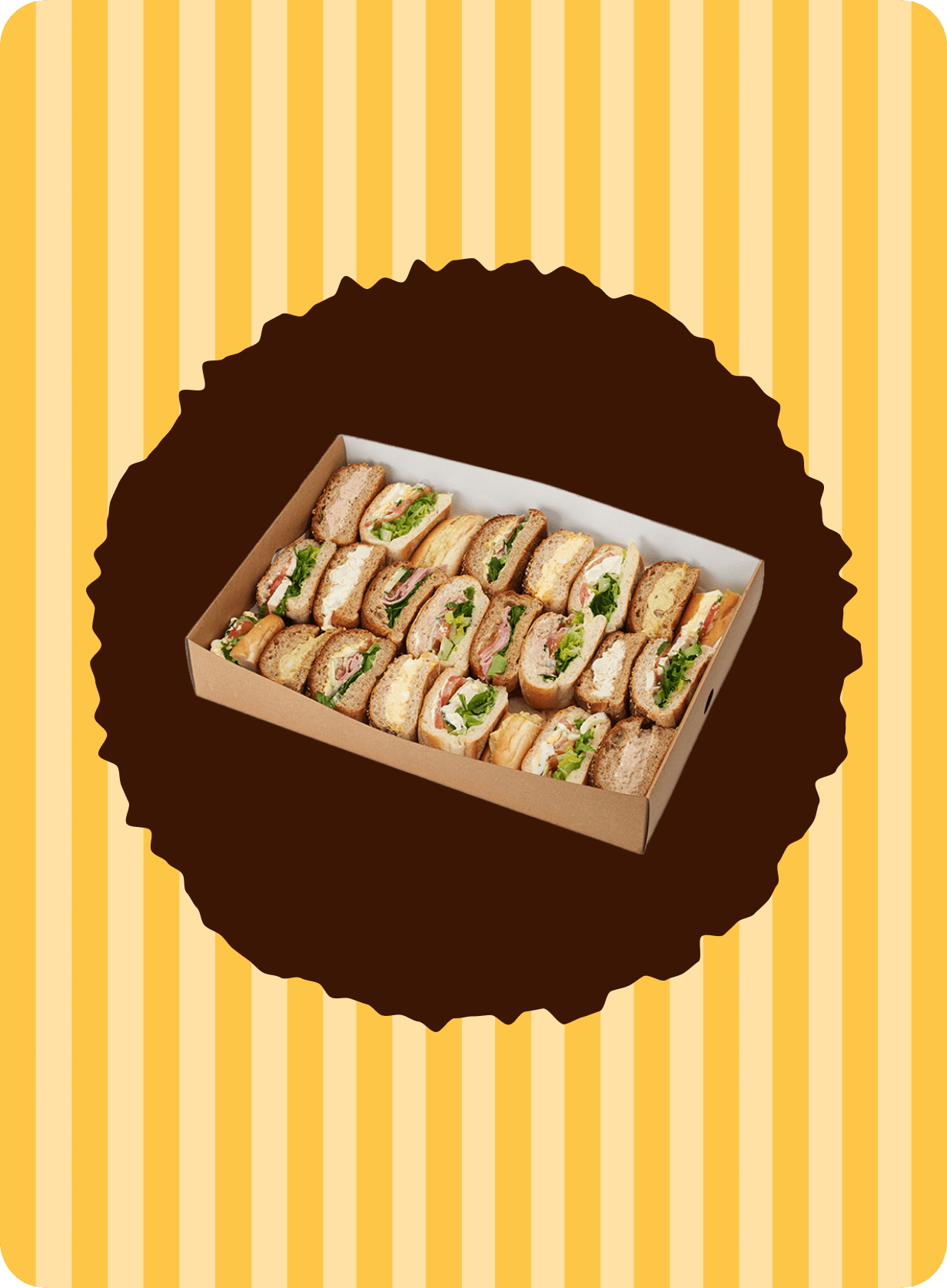 Filled roll selection box