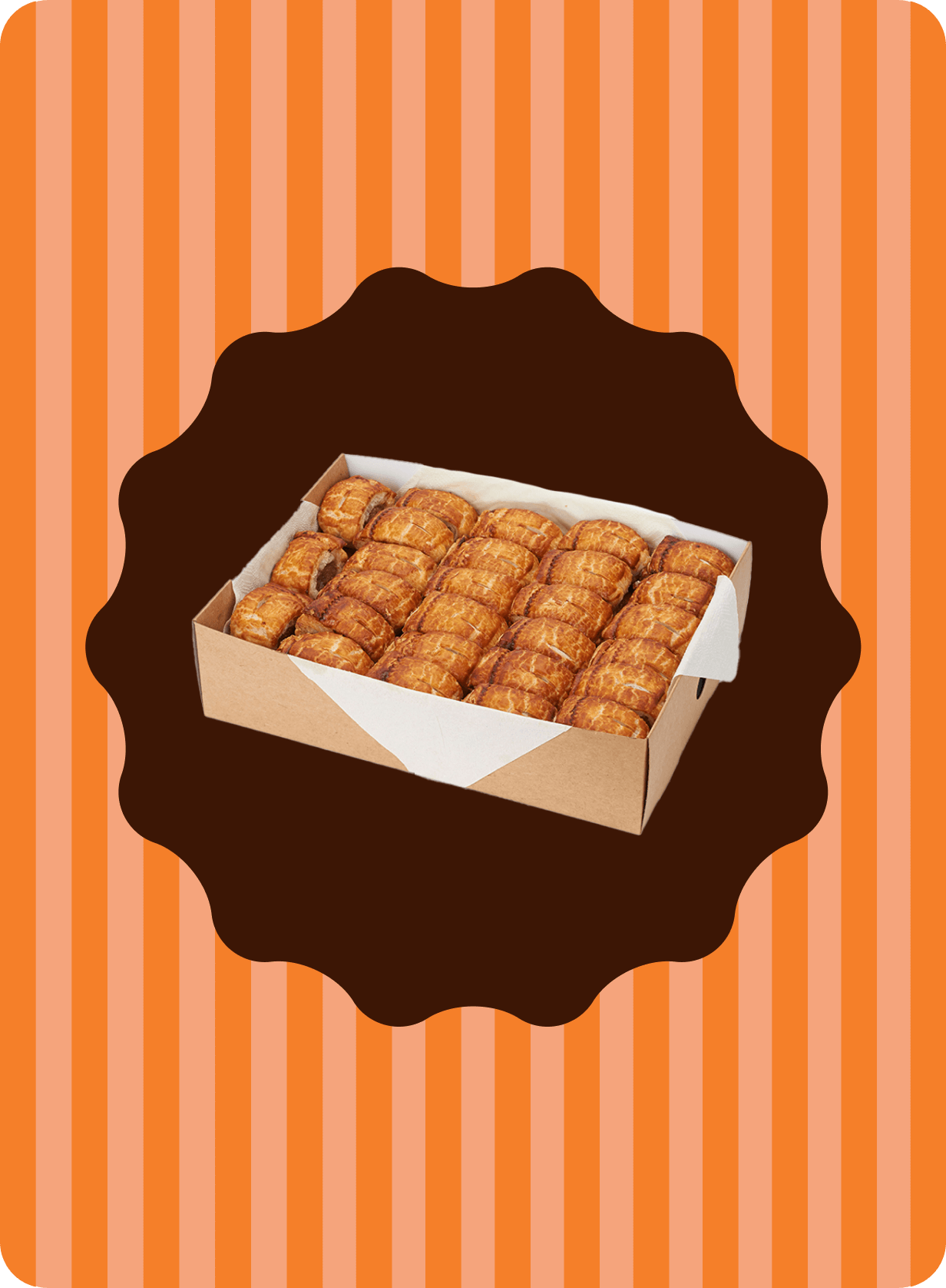 Bite Size Sausage Roll Box