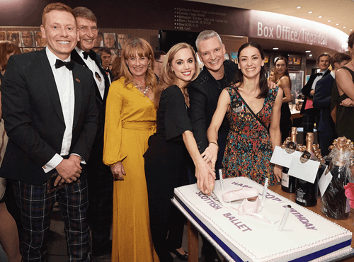 Scottish Ballet Birthday Cake